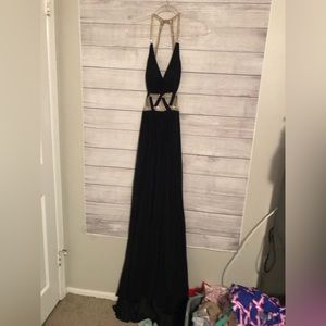 La Femme black dress
